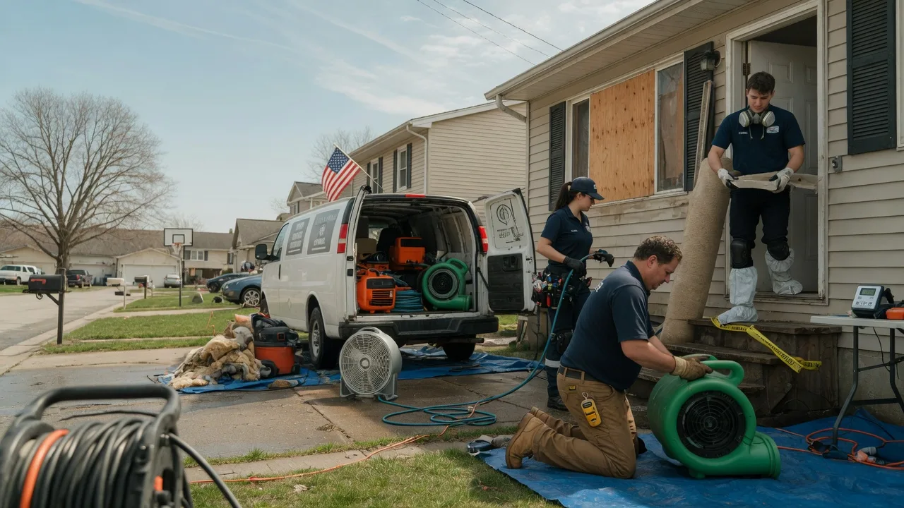 Water Damage Restoration in Baltimore, OH near me